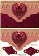 Romance & Hearts Envelope Card Front 2