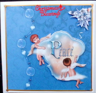 Angels Bring Peace Christmas Topper Featured Gallery Photo
