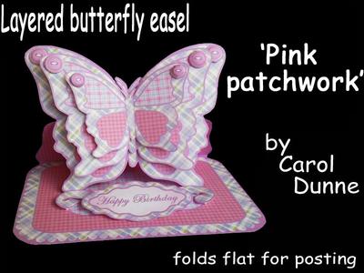 Layered butterfly easel Image
