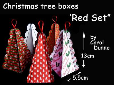 Christmas tree boxes tutorial Image-3