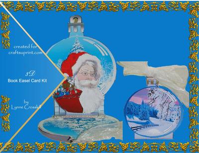 3D Christmas Ball Decoration card kits Image-5