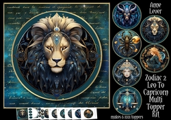Image of cup483167_1763 - Zodiac 2 - Leo To Capricorn - Multi Topper Kit