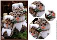 cup645802_1051 - Christmas Snowmen Family Octagon Pyramid