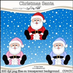 Image of cup620994_359 - Christmas Santa - CU4CU Digital Clip Art Set