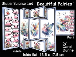 Image of cup580712_173 - Surprise shutter card Beautiful Fairies