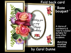 Image of cup615754_173 - Fold back Rose bouquet