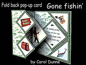 Image of cup580712_173 - Fold Back Pop-up - Gone Fishin