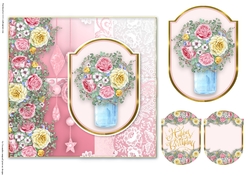 Image of cup858141_1121 - Happy Birthday say it with flowers