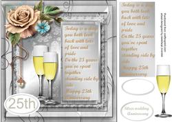 Image of cup546913_1398 - Lovely 25th Silver Wedding Anniversary with Verse