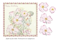 cup787196_79993 - WILD ROSES Happy Birthday Topper with Extra Decoupage Pink Roses
