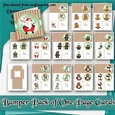 cup743497_72307 - Christmas One Page Bumper Card Kit