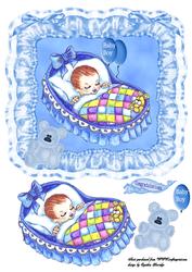 Image of cup221101_452 - New Baby Boy in Cot