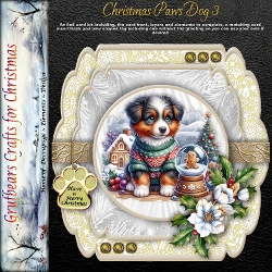 Image of cup1002811_76873 - Christmas Paws Dog 3
