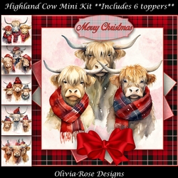 Image of cup1220843_104105 - Highland Cow  Mini Kit    7X7