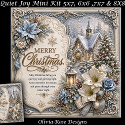 Image of cup1220843_104105 - Quiet Joy Mini Kit **Includes 5X7, 6x6, 7x7 8X8 Card Bases**   