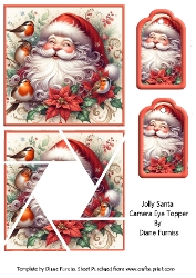 Image of cup351431_174 - Jolly Santa Camera Eye Topper
