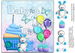 Image of cup439645_825 - Baby's 1st Birthday (boy)
