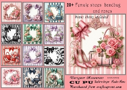 cup1411181_107 - 20+valentine /romantic gnomes card fronts CU PU