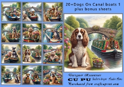 Image of cup405816_107 - 20+ dogs on canal boats
