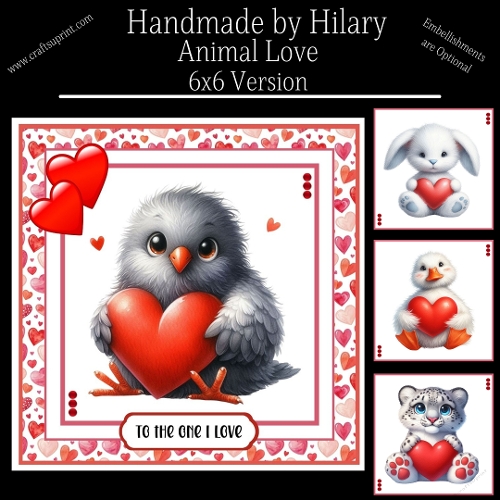 Image of cup1416516_118824 - Animal Love - 6x6 Version