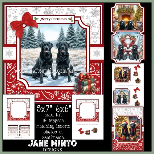 cup1404825_57683 - REQUEST - CHRISTMAS BLACK LABRADORS