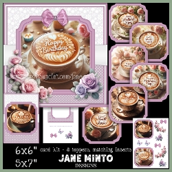 cup1404030_57683 - COFFEE GREETINGS 6x6 5x7