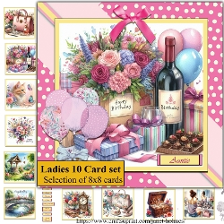 Image of cup1378728_91280 - Ladies 10 Card set
