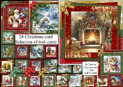 Image of cup1371874_91280 - 24 Christmas card kit new for 2025
