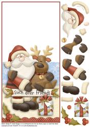 Image of cup113063_68 - Deer Friends Christmas Over the Edge Card