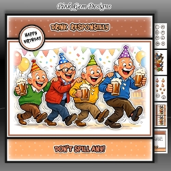 Image of cup755793_2053 - Drink Responsibly Mini Kit Birthday/Fathers Day
