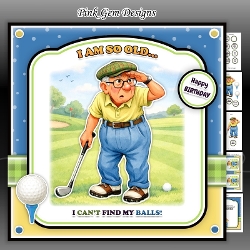 Image of cup1435922_2053 - Old Golfer Mini Kit Birthday/Fathers Day