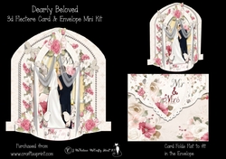 Image of cup415428_905 - Dearly Beloved 3D Flectere Card and Envelope Mini Kit