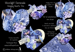 Image of cup844375_905 - Moonlight Serenade Hanging Hearts Trio