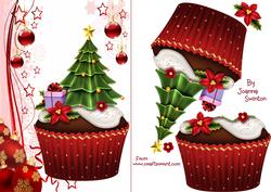 Image of cup641612_470 - Christmas Tree Cupcake