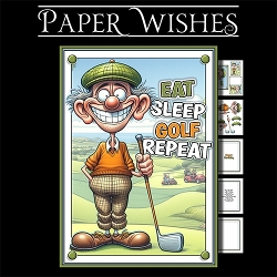 cup1375244_1884 - Eat. Sleep. Golf. Repeat.A5 Mini Kit – A Par-fect Birthday for the Golf Obsessed