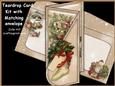cup256608_1031 - Traditional Victorian Christmas Teardrop Card Kit