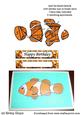 cup414930_1914 - Iris Folding Clown Fish Pattern