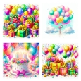 cup1409606_135667 - Colorful Celebration Party Collage