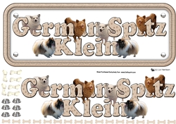 Image of cup451066_15 - German Spitz Klein Name sign 3D decoupage