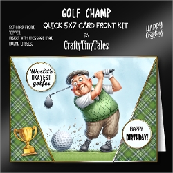 Image of cup1445695_1784 - Golf Champ 5x7 Card Front-K3