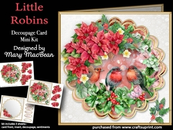 Image of cup1115541_1648 - Little Robins - Decoupage Card Mini Kit