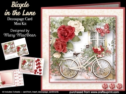 Image of cup1116726_1648 - Bicycle in the Lane - Decoupage Card Mini Kit