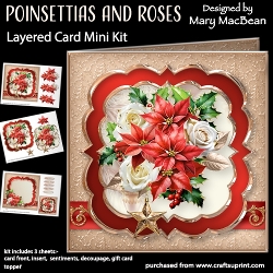 cup1407042_1648 - Poinsettias and Roses - Layered Card Mini Kit