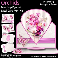 cup1411202_1648 - Orchids - Teardrop Pyramid Card Mini Kit