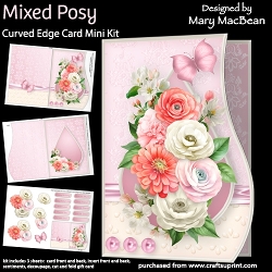 cup1417600_1648 - Mixed Posy - Curved Edge Card Mini Kit