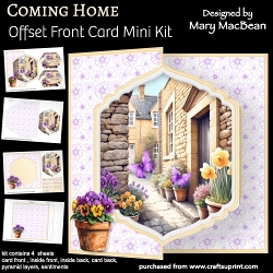 Image of cup619138_1648 - Coming Home - Offset Front Card Mini Kit