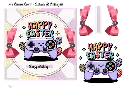Image of cup1423069_2246 - 7 X 7 CARD FRONT HAPPY EASTER CONTROLER