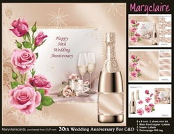 Image of cup859820_11517 - 30th Wedding Anniversary For C&D mini kit