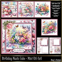 Image of cup1404484_124264 - Birthday Music Cake - Mini Kit 6x6
