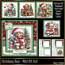 Image of cup1409214_124264 - Christmas Bear - Mini Kit 6x6